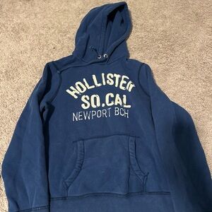 Men’s medium Hollister Blue Hoodie